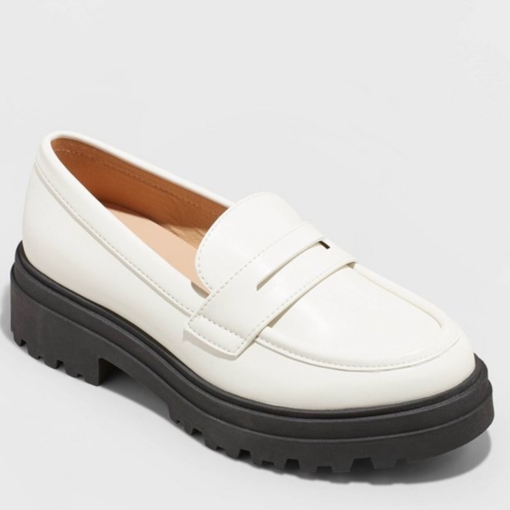 Black Platform Loafers